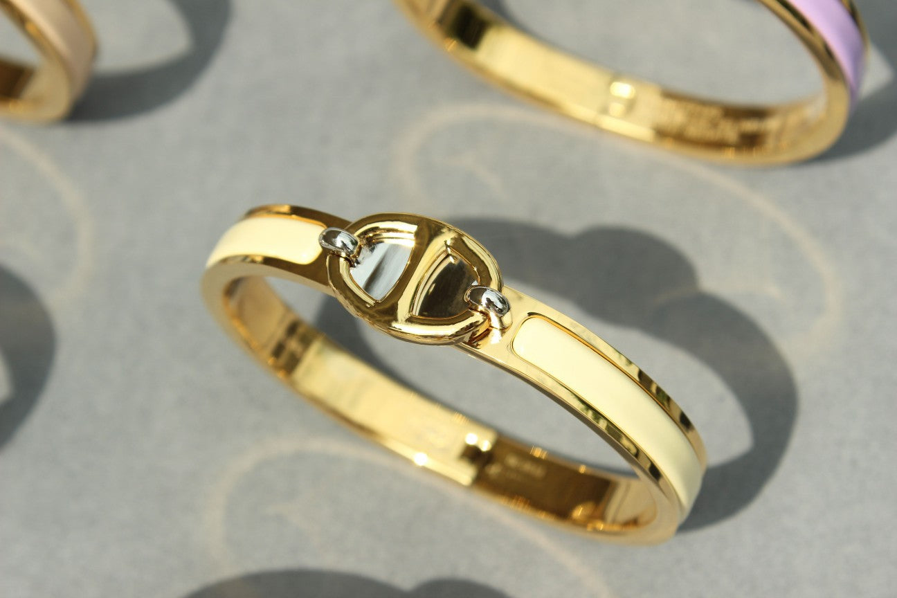[Amore]CLIC CHAINE GOLD BRACELET