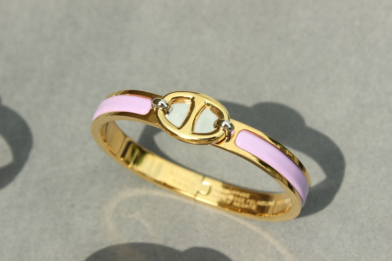 [Amore]CLIC CHAINE GOLD BRACELET