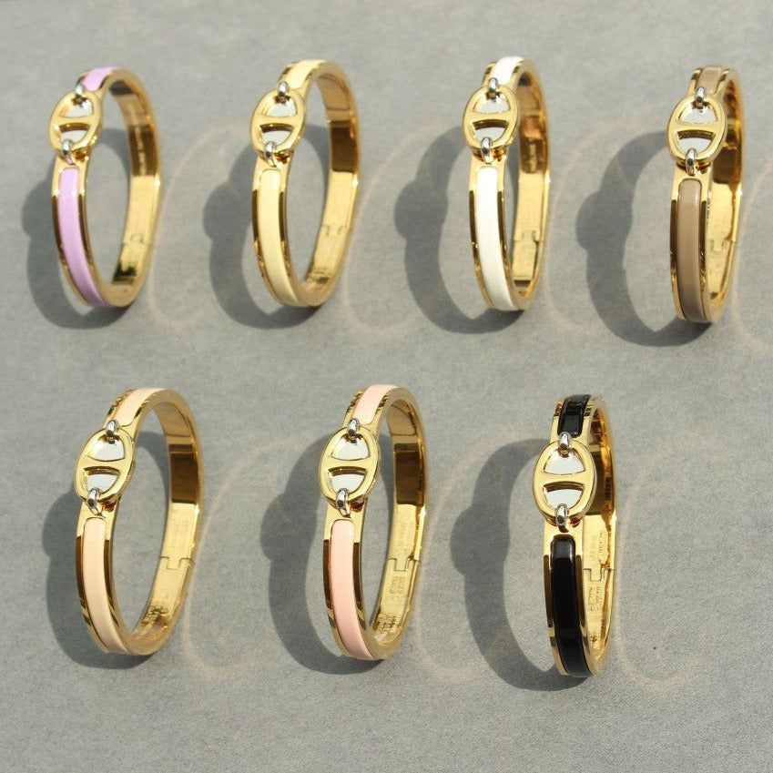 [Amore]CLIC CHAINE GOLD BRACELET