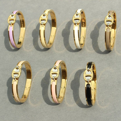 [Amore]CLIC CHAINE GOLD BRACELET