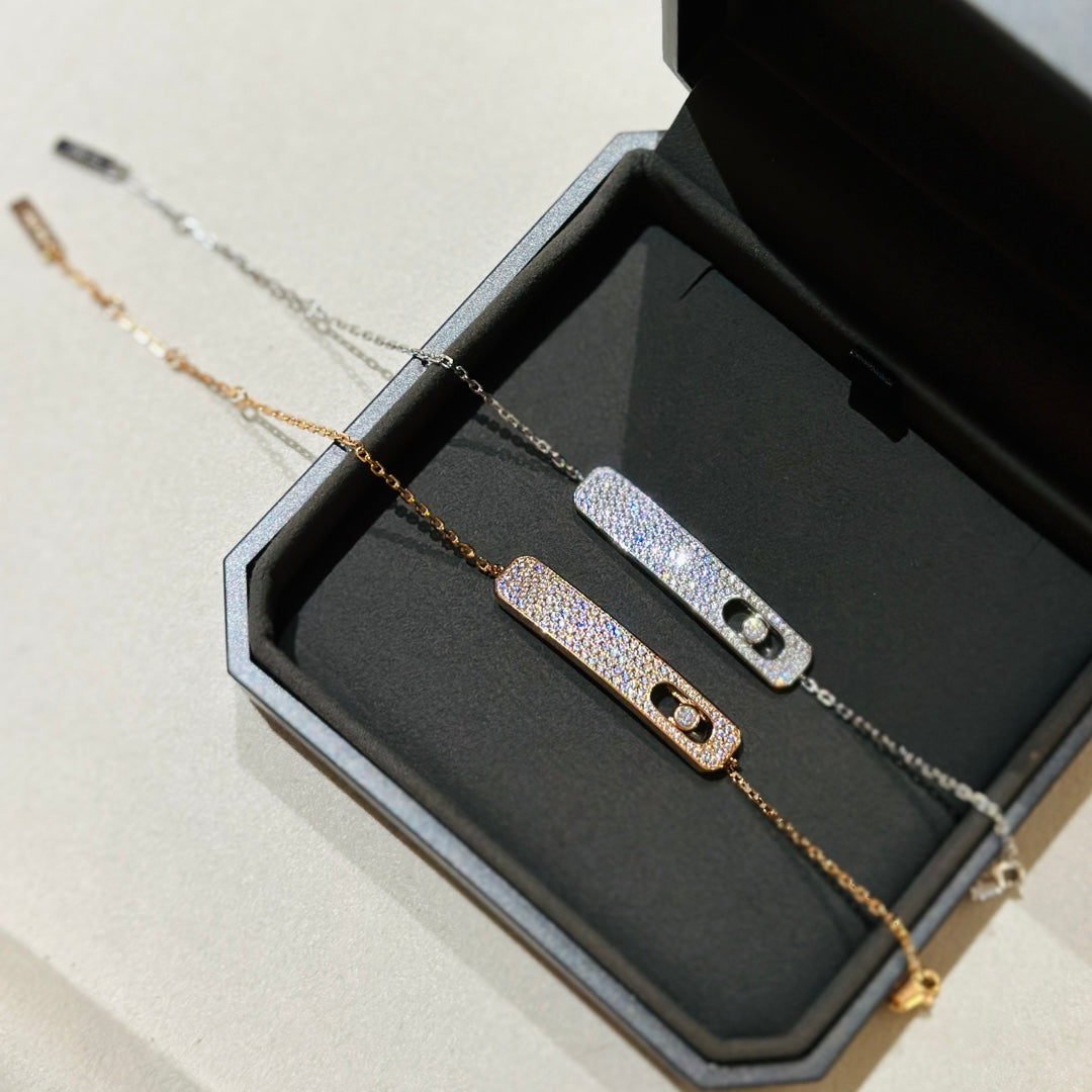[Amore]MOVE CLASSIQUE DIAMOND PAVED BRACELET