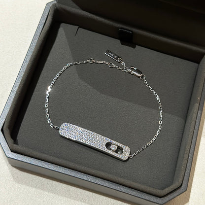 [Amore]MOVE CLASSIQUE DIAMOND PAVED BRACELET