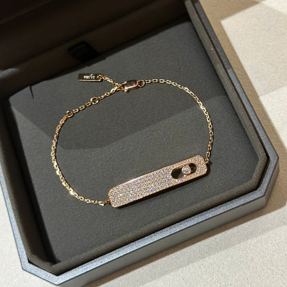 [Amore]MOVE CLASSIQUE DIAMOND PAVED BRACELET