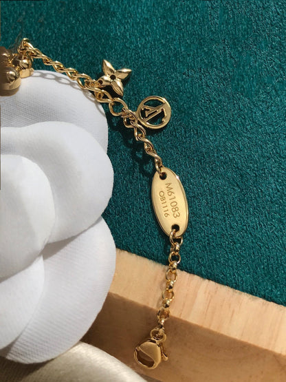 [Amore]BLOOMING PINK GOLD MOP BRACELET
