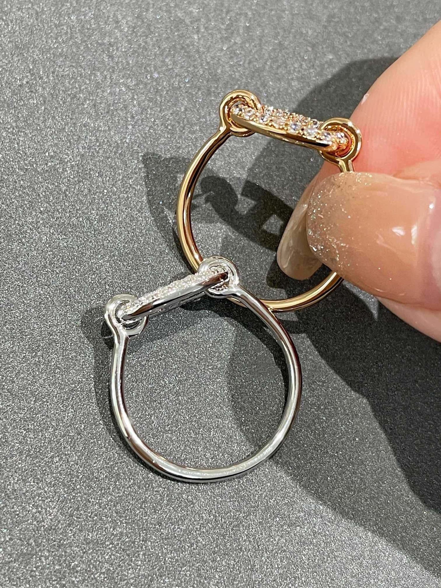 [Amore]RONDE SMALL DIAMOND RING