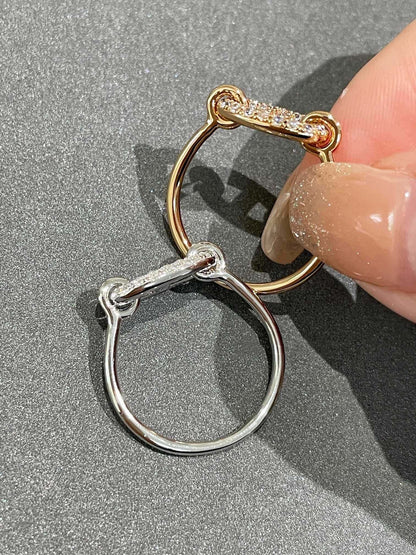 [Amore]RONDE SMALL DIAMOND RING