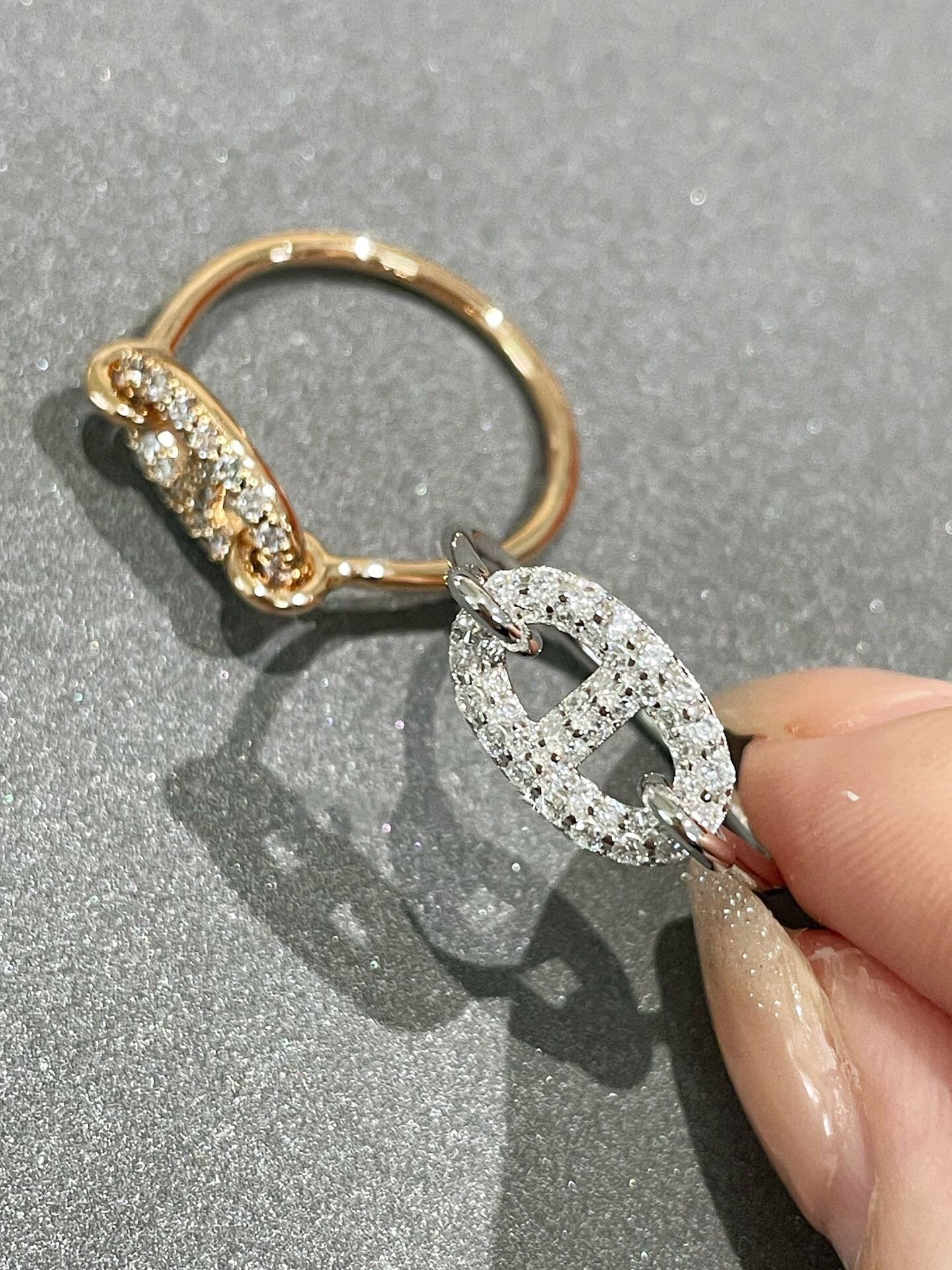 [Amore]RONDE SMALL DIAMOND RING