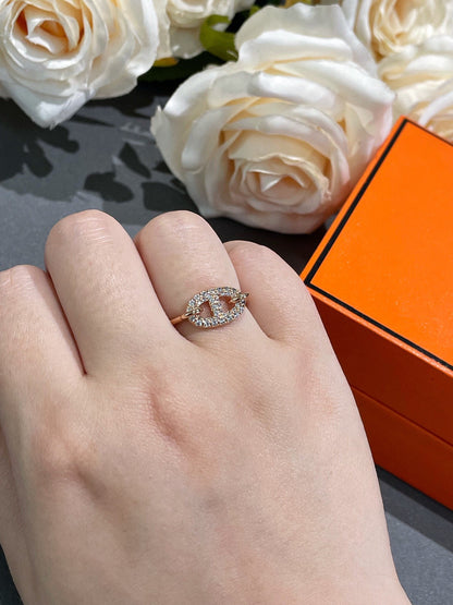 [Amore]RONDE SMALL DIAMOND RING