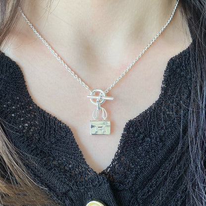 [Amore]CONSTANCE PEDANT SILVER NECKLACE