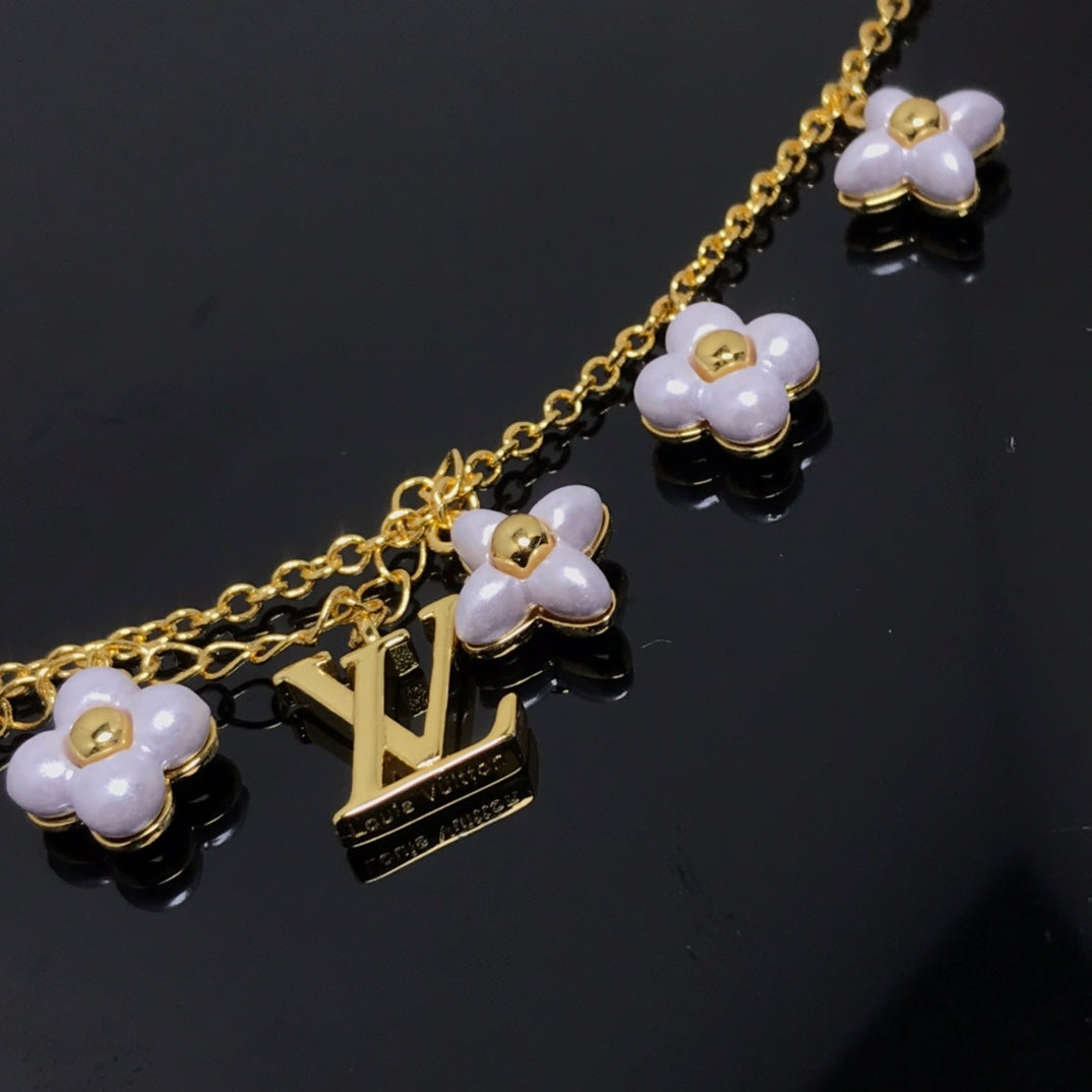 [Amore]LOGO 6 MOTIF STAR AND SUN GOLD BRACELET