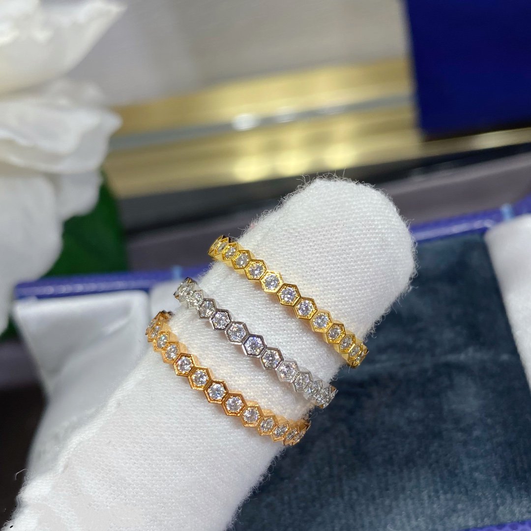 [Amore]BEE LOVE DIAMOND PAVED SMALL RING