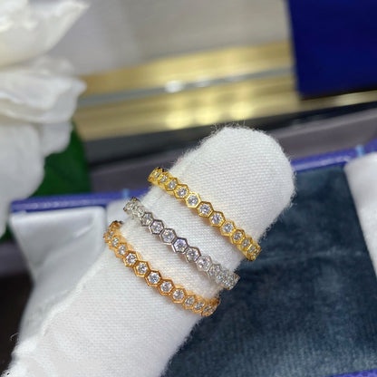 [Amore]BEE LOVE DIAMOND PAVED SMALL RING