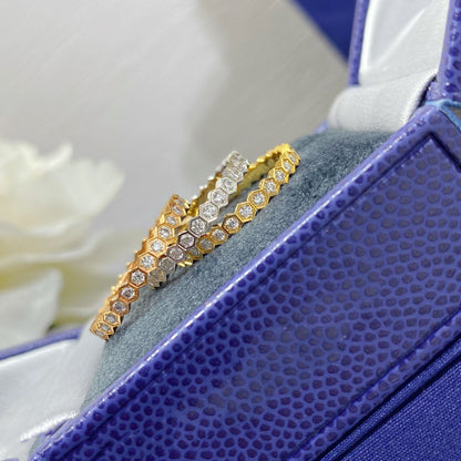 [Amore]BEE LOVE DIAMOND PAVED SMALL RING