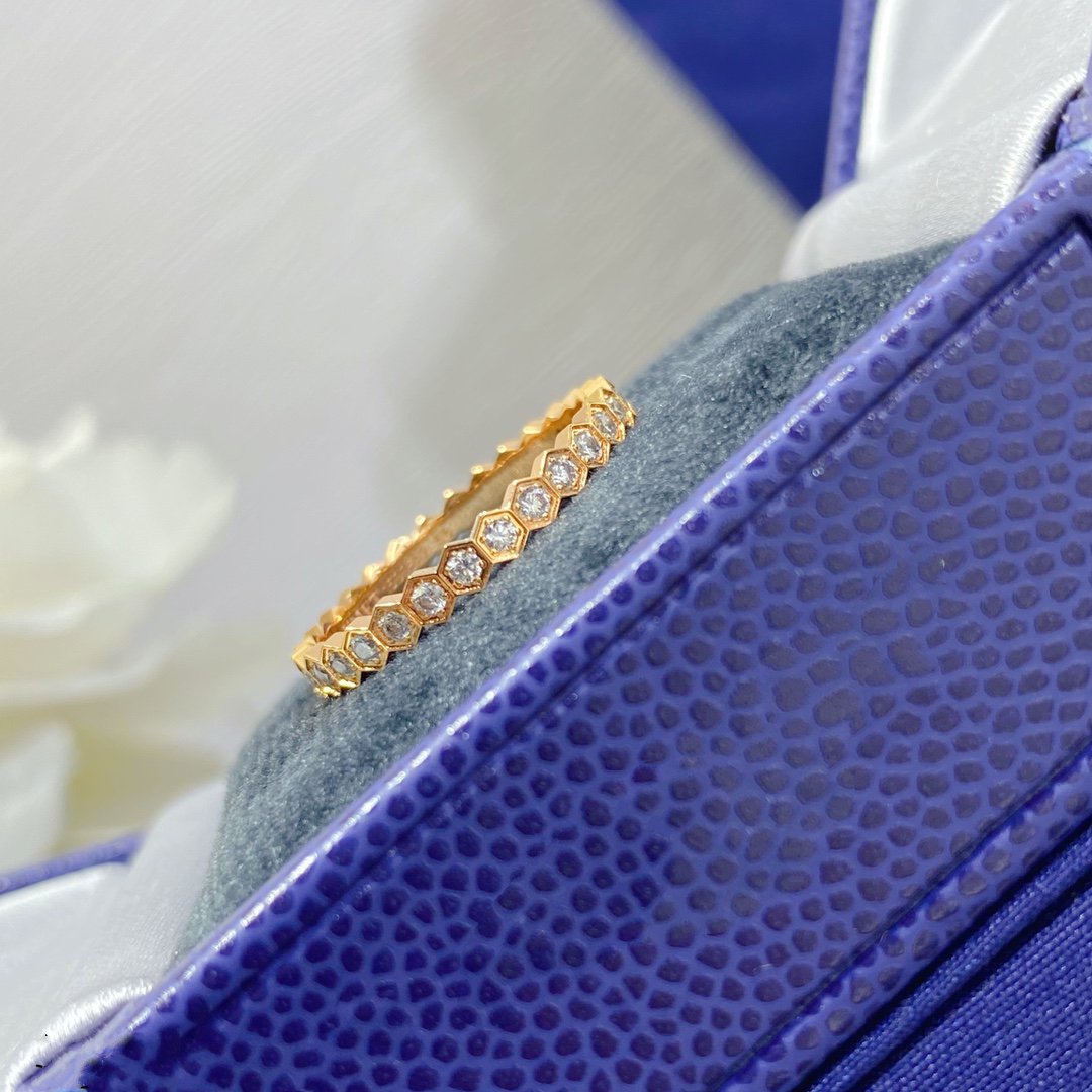 [Amore]BEE LOVE DIAMOND PAVED SMALL RING