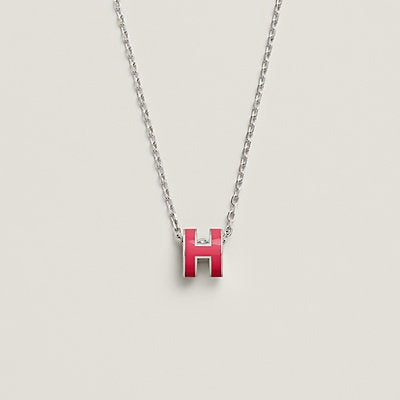[Amore]H NECKLACE PINK