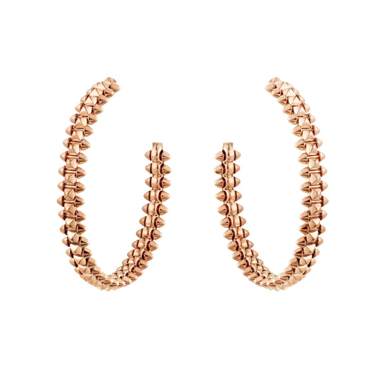 [Amore]CLASH LARGE HOOP EARRINGS