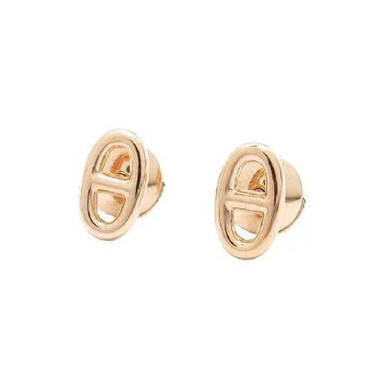 [Amore]CHAINE SMALL EARRINGS GOLD AND SILVER