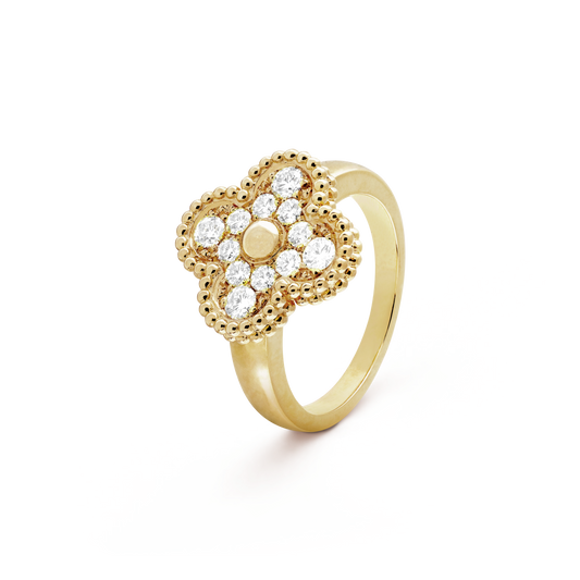 [Amore]CLOVER DIAMOND RING