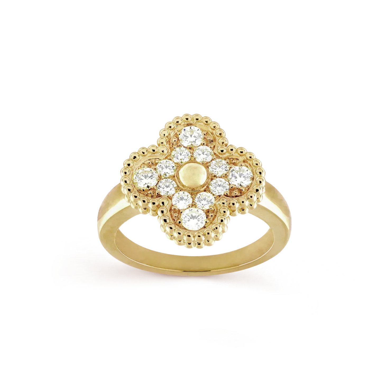 [Amore]CLOVER DIAMOND RING