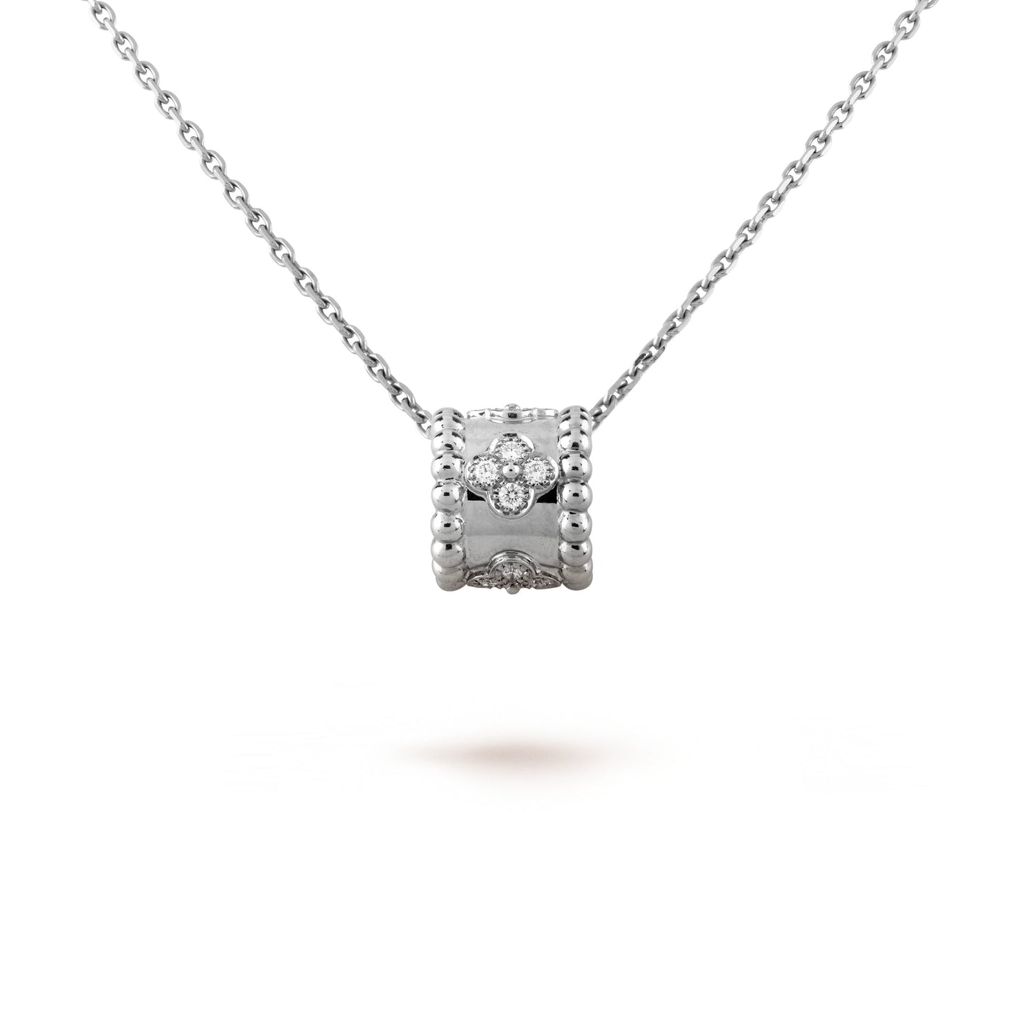 [Amore]PERLEE PEDANT SIVLER DIAMOND NECKLACE