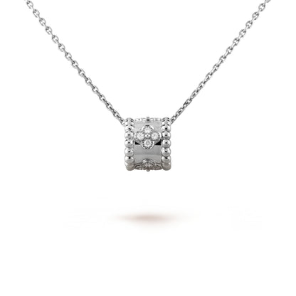 [Amore]PERLEE PEDANT SIVLER DIAMOND NECKLACE