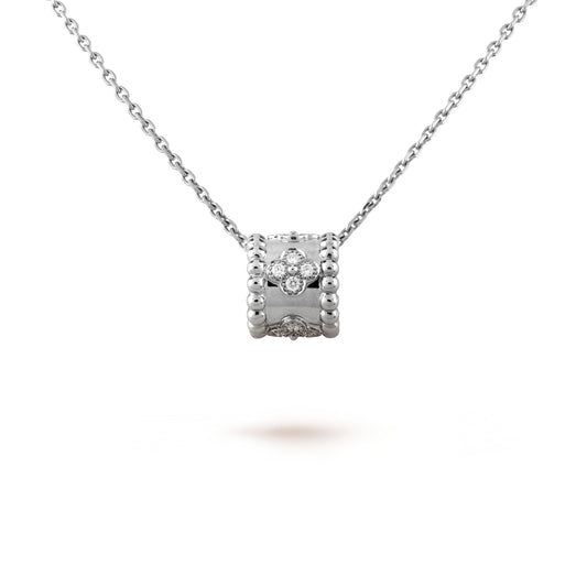 [Amore]PERLEE PEDANT SIVLER DIAMOND NECKLACE