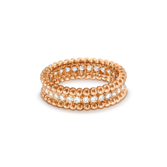 [Amore]PERLEE DIAMOND ROSE GOLD RING