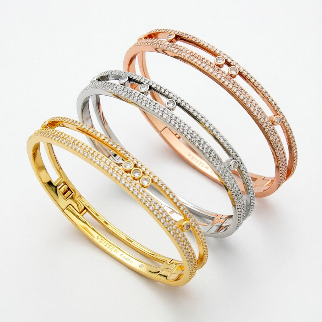 [Amore]Move Romane pavé bangle