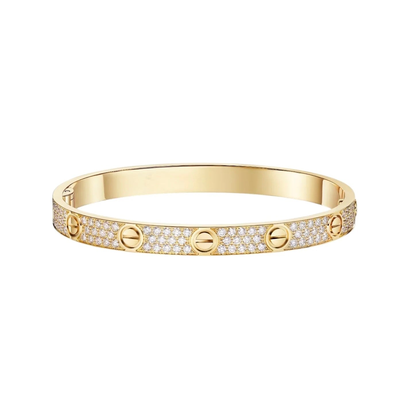 [Amore]LOVE BRACELET 6.1MM DIAMOND-PAVED