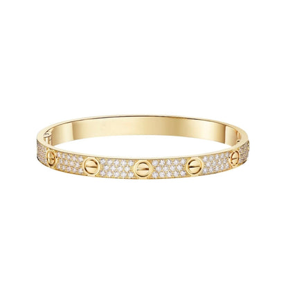 [Amore]LOVE BRACELET 6.1MM DIAMOND-PAVED