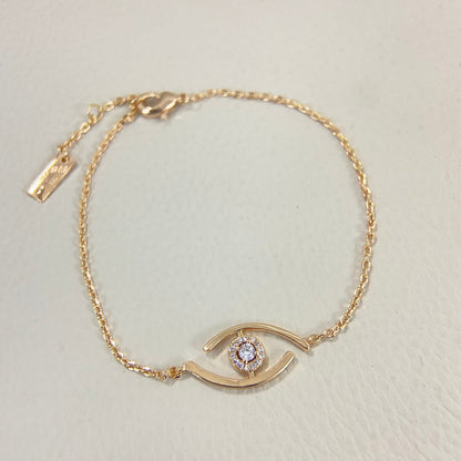 [Amore]Lucky Eye Pave-Set Diamond Bracelet