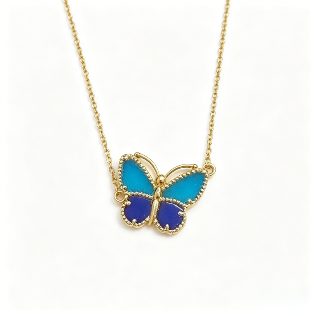 [Amore] 2026 NEW LUCKY BUTTERFLY 1 MOTIFS NECKLACE