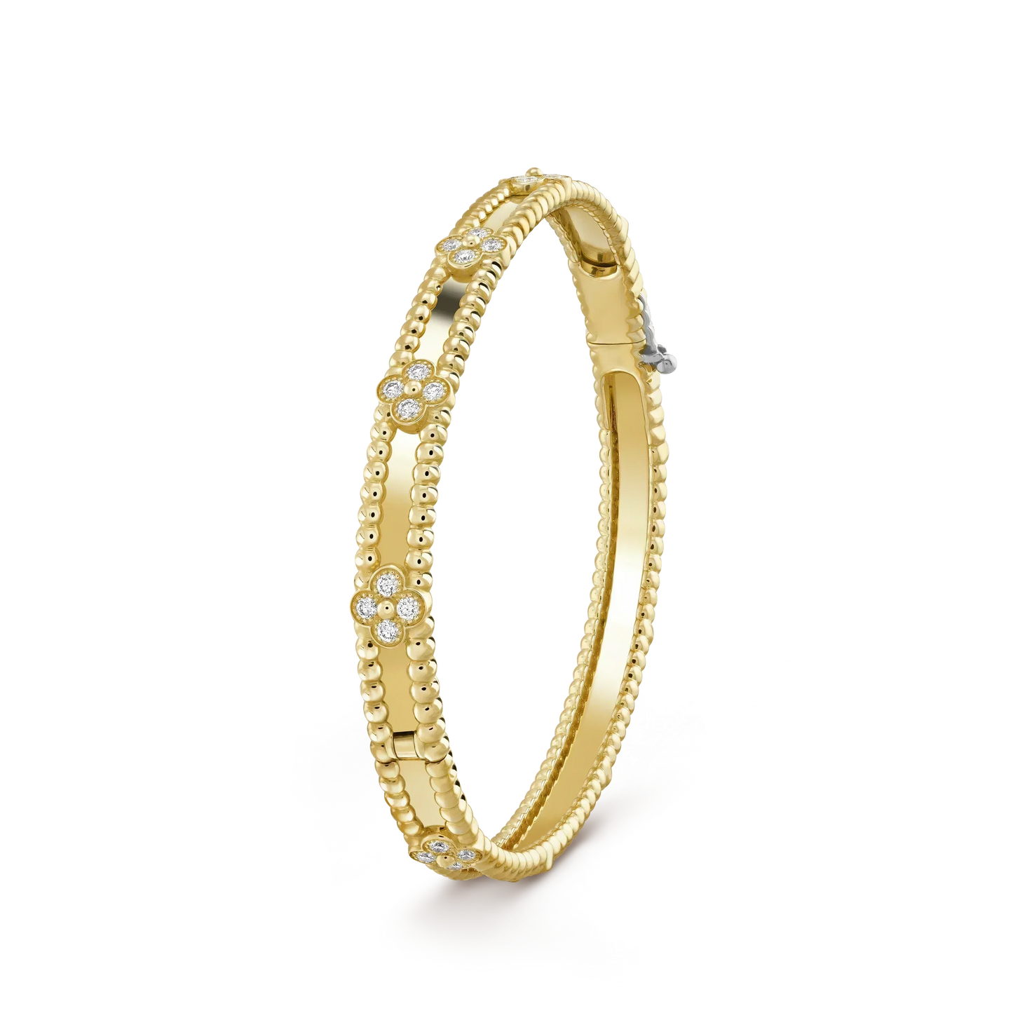 [Amore]CLOVER BRACELET 4MM DIAMONDS