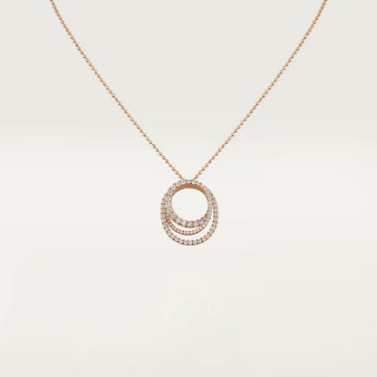 [Amore]ETINCELLE  FULL DIAMOND NECKLACE