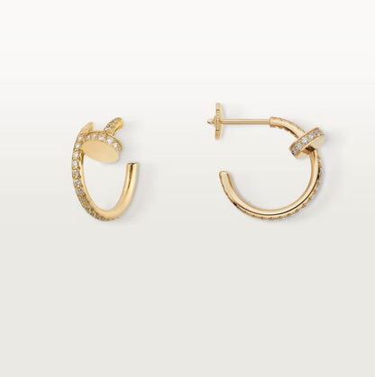 [Amore]JUSTE FULL DIAMOND SMALL EARRINGS
