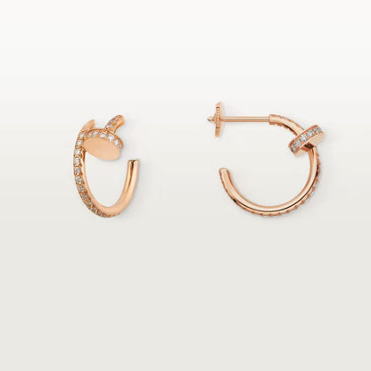 [Amore]JUSTE FULL DIAMOND SMALL EARRINGS