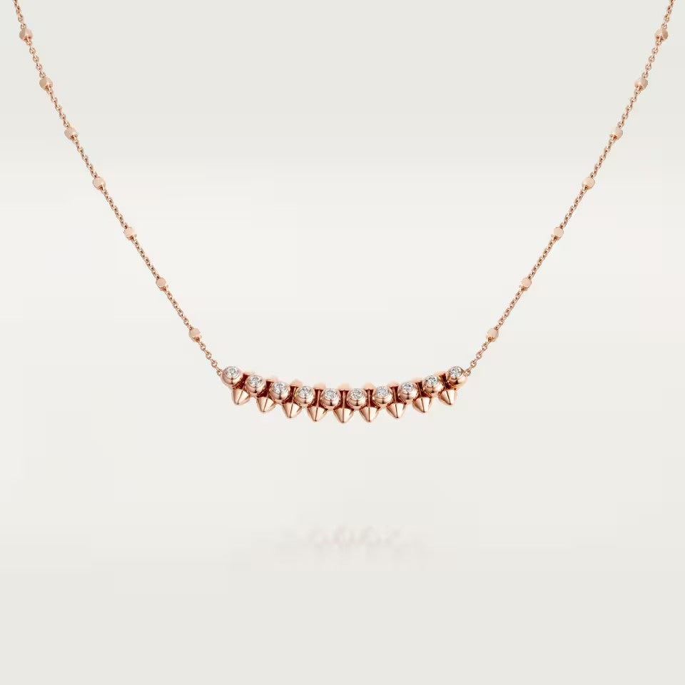 [Amore]CLASH  MEDIUM DIAMOND NECKLACE