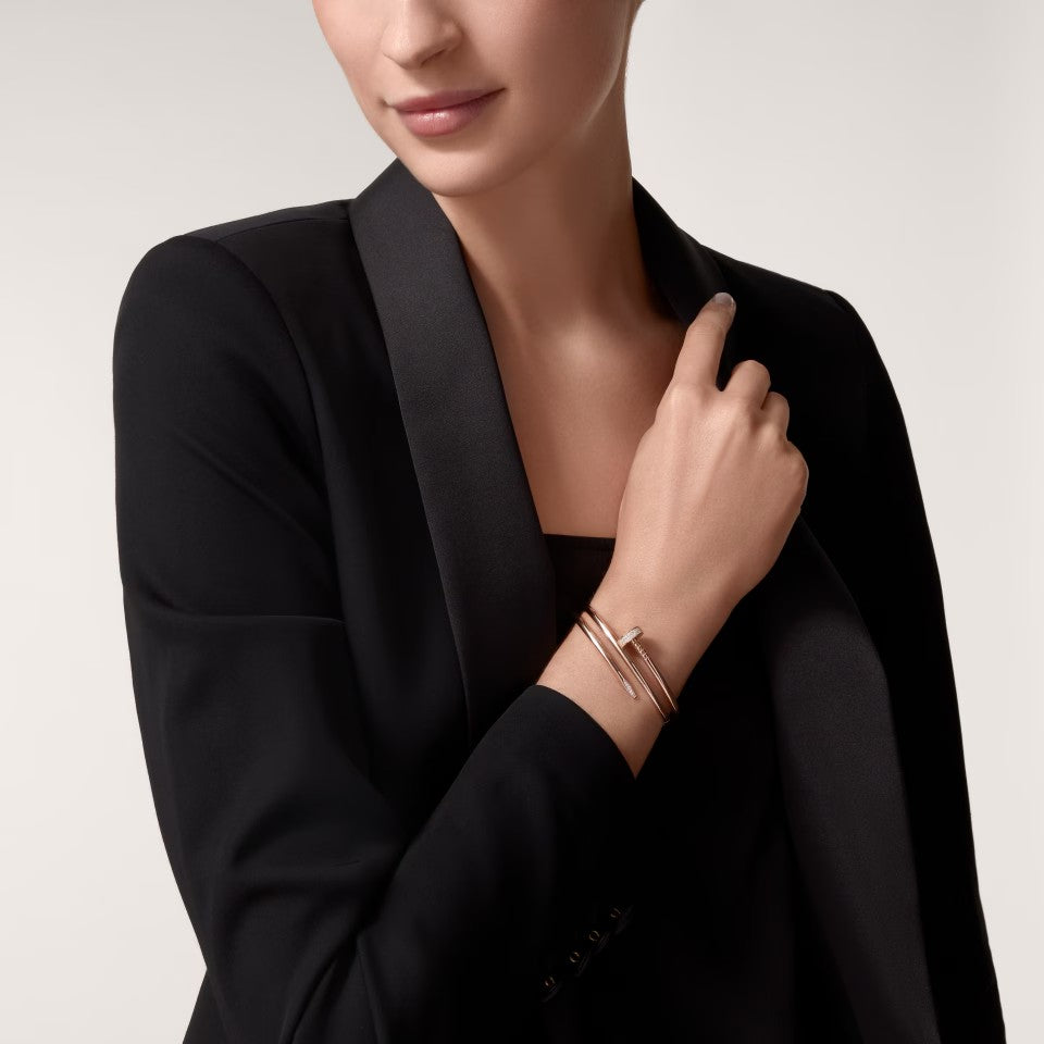 [Amore]JUSTE BRACELET 3.5MM DOUBLE ROW DIAMOND
