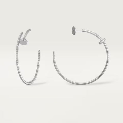 [Amore]JUSTE FULL DIAMOND LARGE EARRINGS