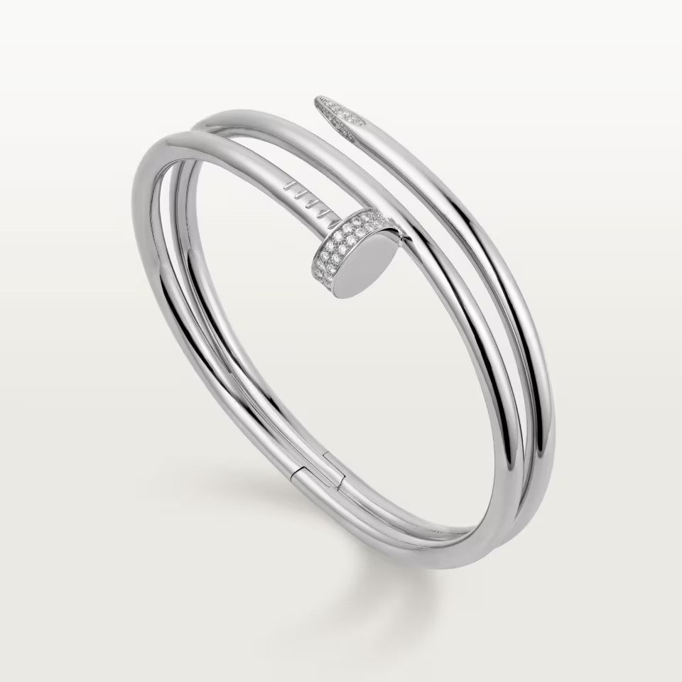 [Amore]JUSTE BRACELET 3.5MM DOUBLE ROW DIAMOND