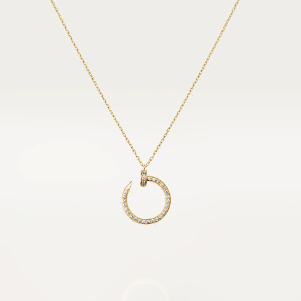 [Amore]JUSTE NECKLACE GOLD DIAMONDS