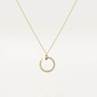 [Amore]JUSTE NECKLACE GOLD DIAMONDS