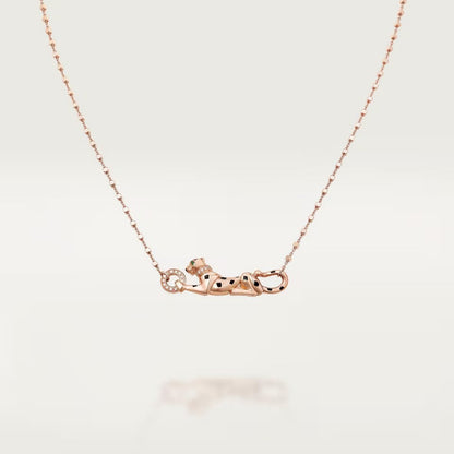 [Amore]PANTHERE FULL DIAMOND NECKLACE