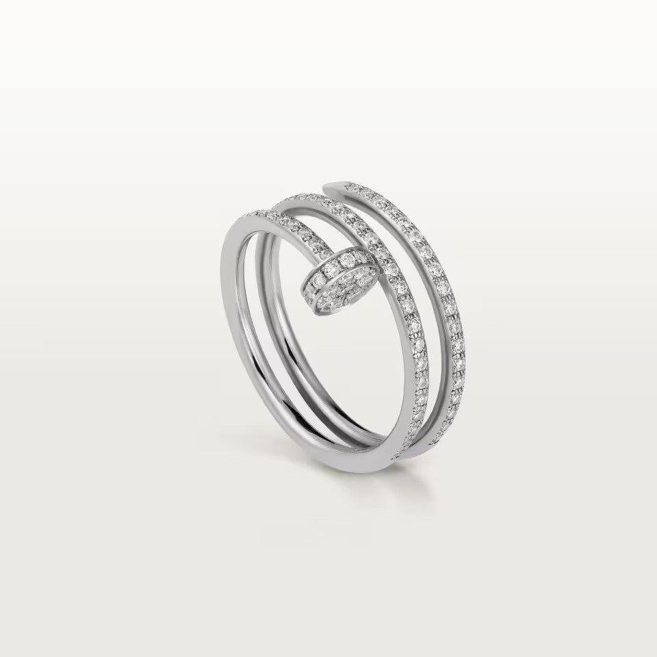 [Amore]JUSTE RING 4.8MM FULL DIAMOND