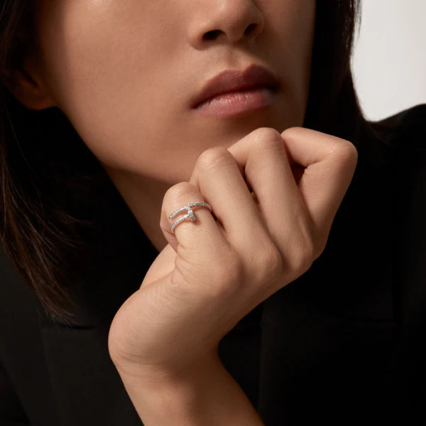 [Amore]JUSTE RING 1.8MM SILVER DIAMONDS