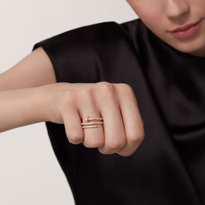 [Amore]JUSTE RING 4.8MM FULL DIAMOND