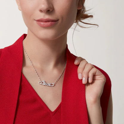 [Amore]PANTHERE PAVED DIAMOND NECKLACE