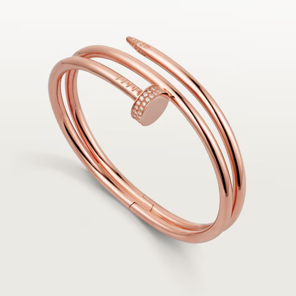 [Amore]JUSTE BRACELET 3.5MM DOUBLE ROW DIAMOND