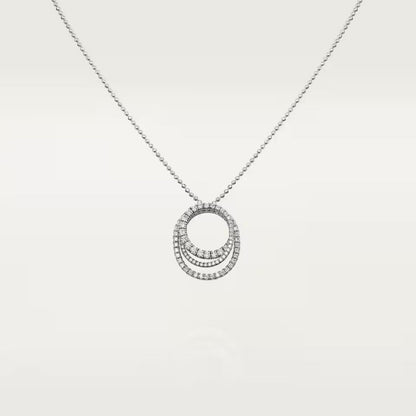 [Amore]ETINCELLE  FULL DIAMOND NECKLACE