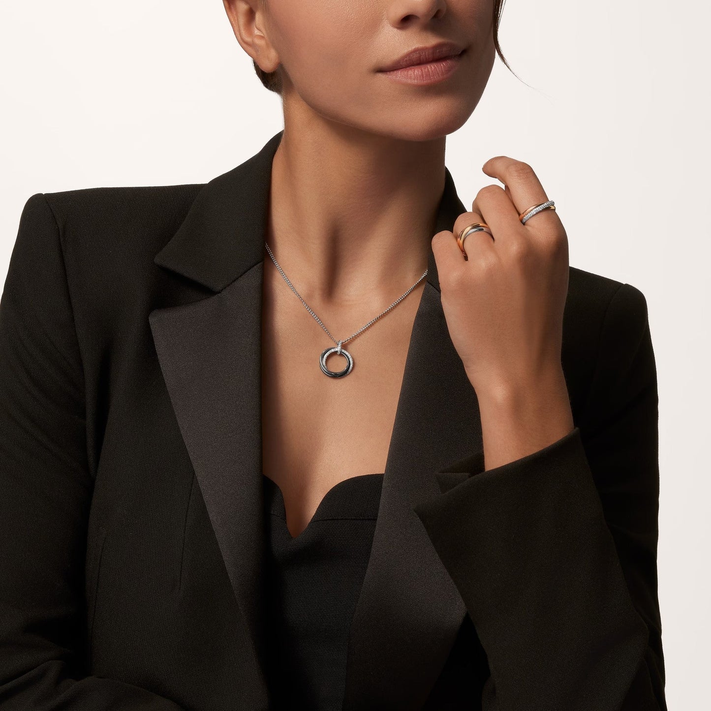 [Amore]TRINITY CERAMIC NECKLACE